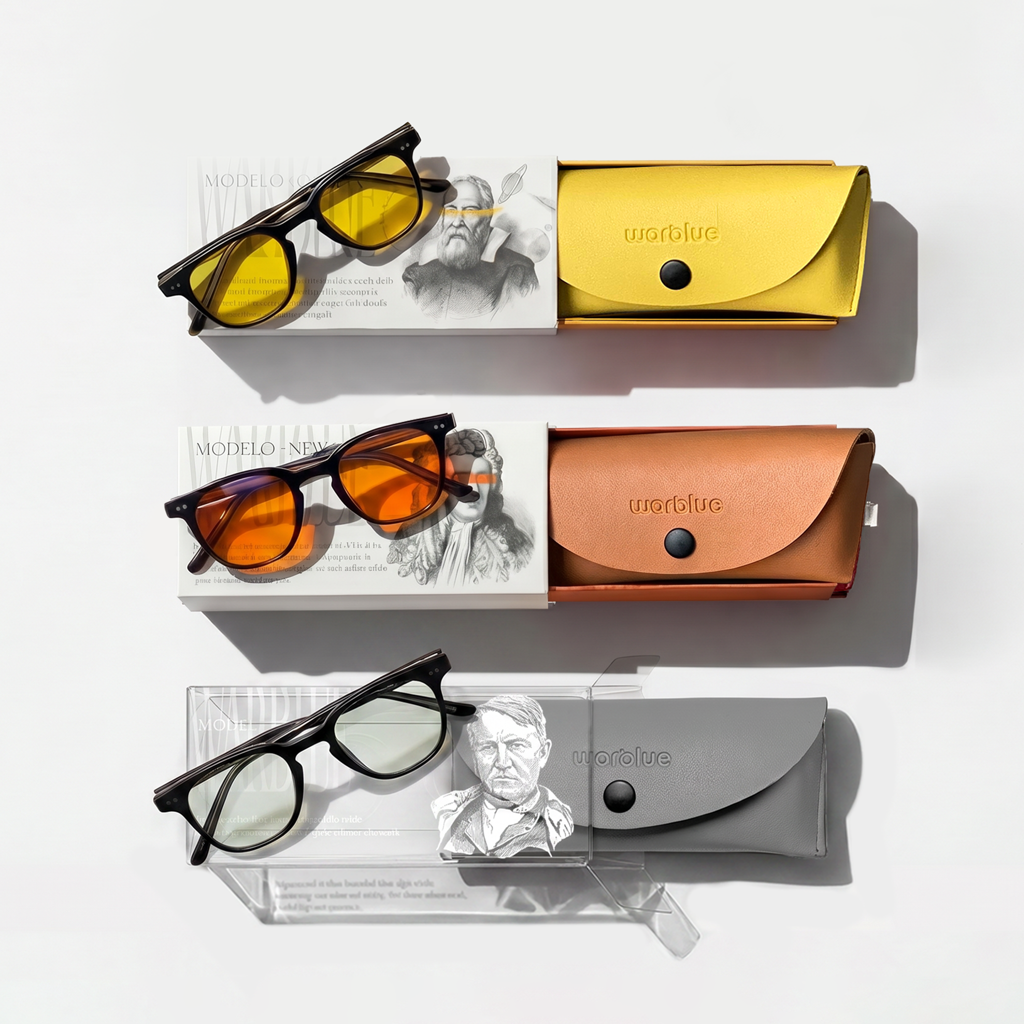 Ensemble complet Daylight – 3 paires de lunettes