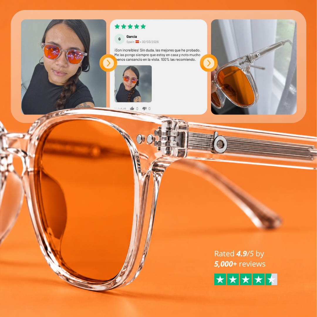 Avis clients Newton Crystal – monture transparente