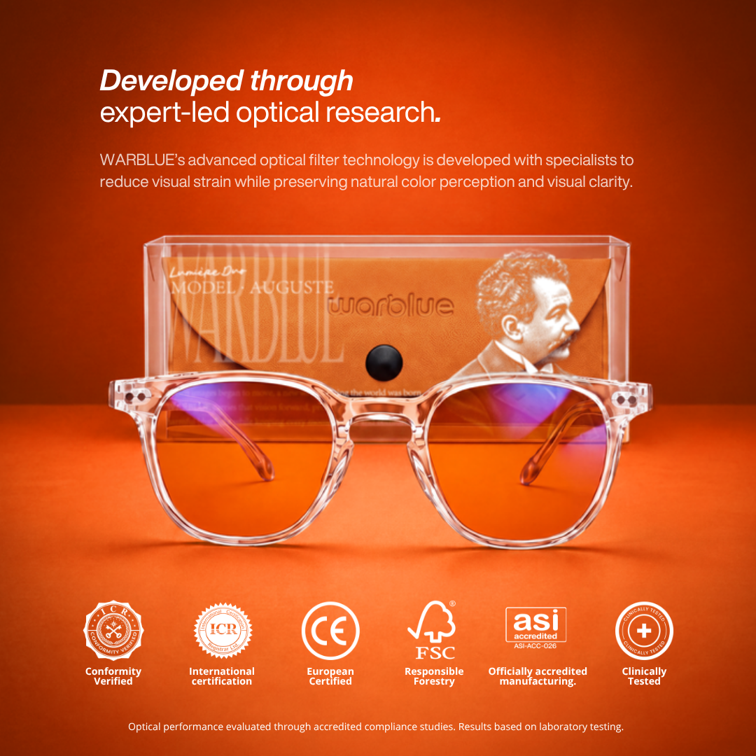 Recherche optique et certifications WARBLUE