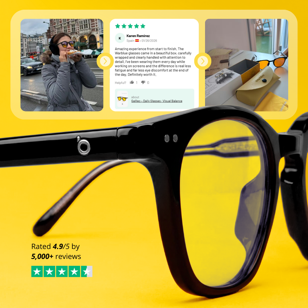 Ensemble complet WARBLUE – 4 paires de lunettes
