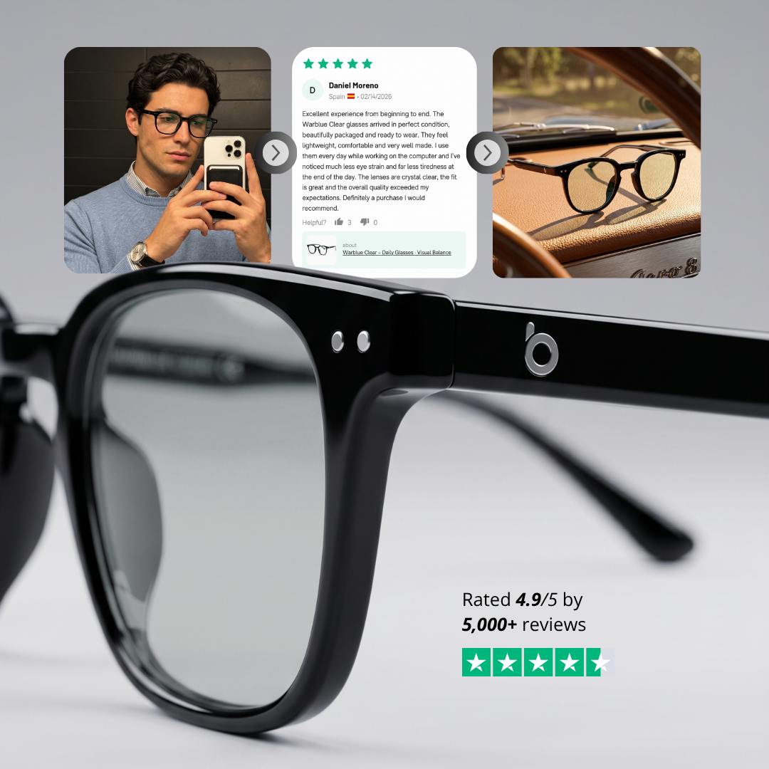 Edison – Lunettes Claires · Sans Distorsion des Couleurs