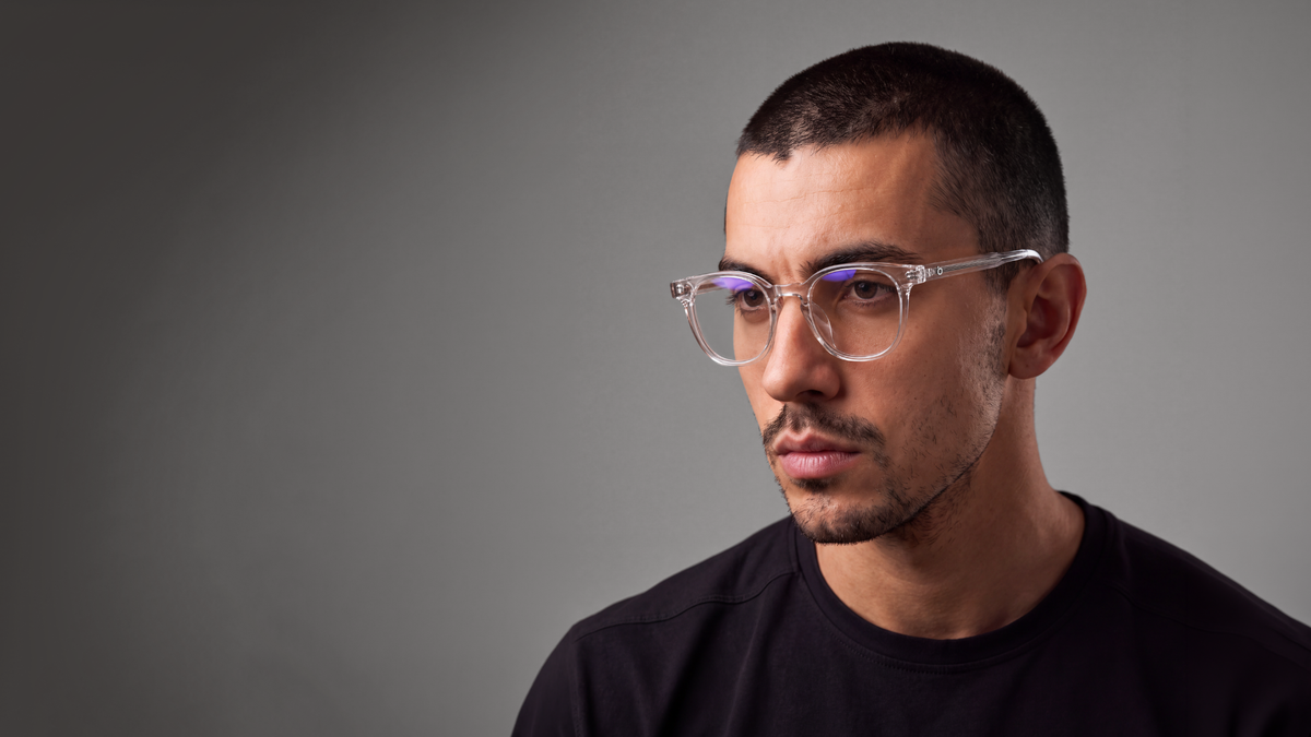 Lunettes anti-lumière bleue Crystal