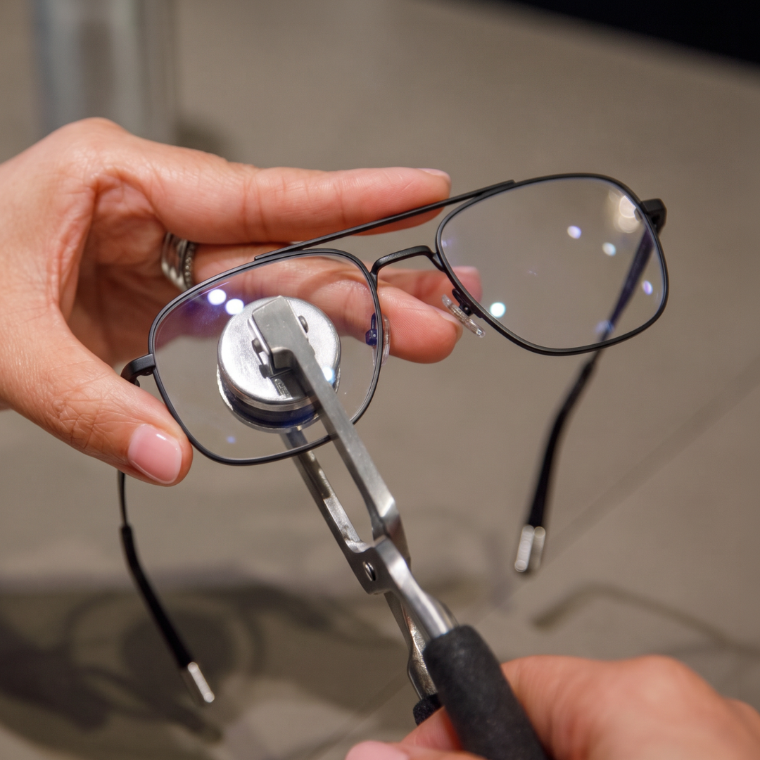 Gardez votre correction, changez seulement de verre.
