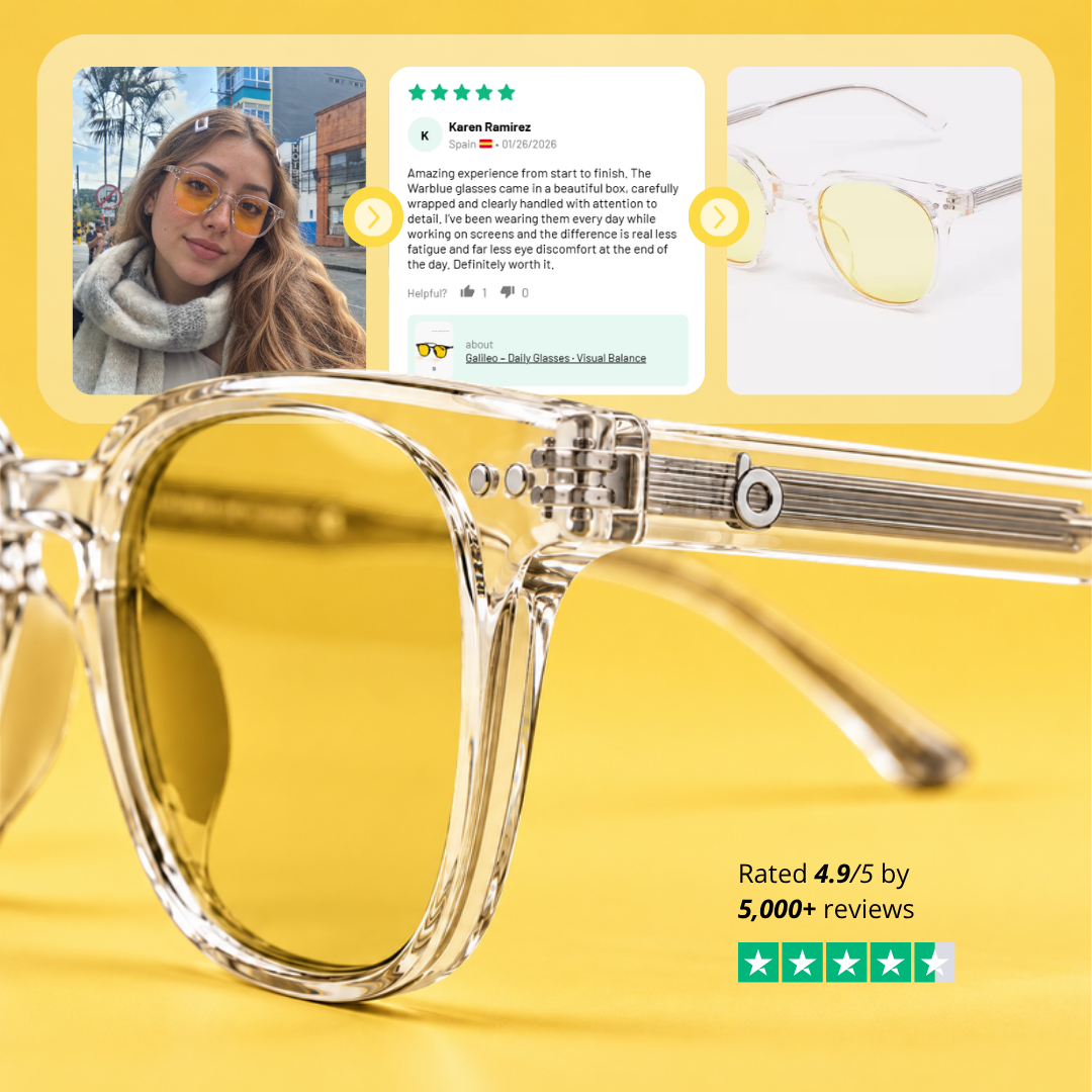 Avis clients Galileo Crystal – monture transparente