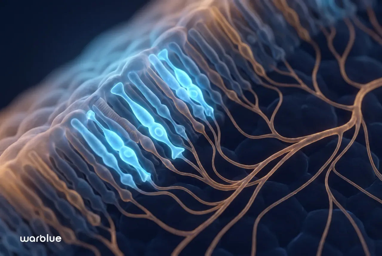 La lumière bleue atteint le fond de l'œil, là où se lit votre horloge biologique